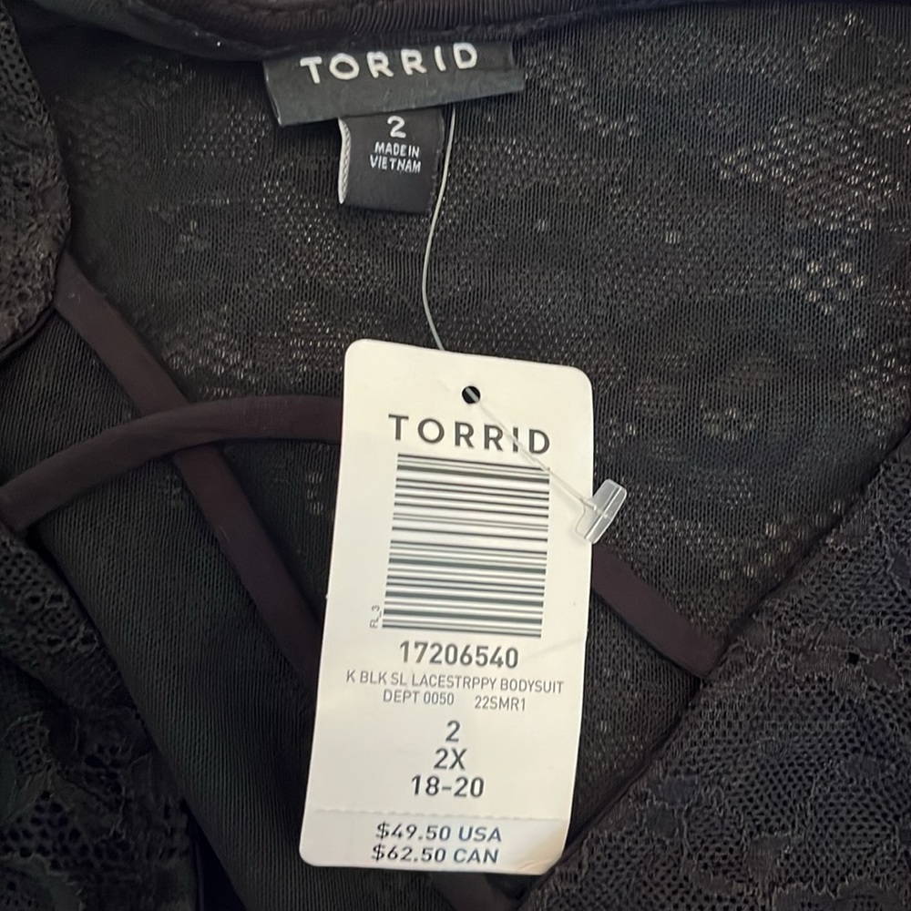 NWT Torrid Lace Bodysuit - Picture 9 of 10